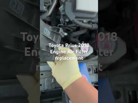 How to Replace the Engine Air Filter on a 2018 Toyota Prius (DIY Guide)