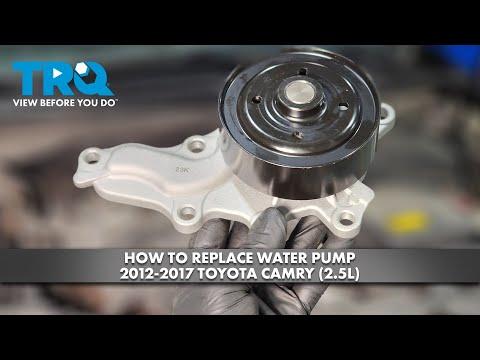 How to Replace Water Pump 2012-2017 Toyota Camry (2.5L)