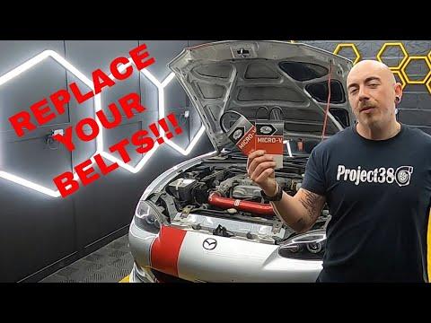 How to Replace the Serpentine Belt on a 2018 Mazda MX-5 Miata