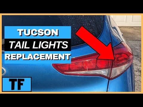 Hyundai Tucson Brakelight or Rear Turn Signal Change 2015- 2020 (Works for Similar Year Models!)