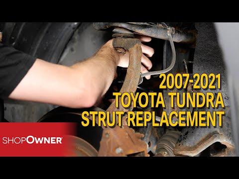 How to Replace Front Strut Assemblies on a 2007-2021 Toyota Tundra (Trim: Limited)