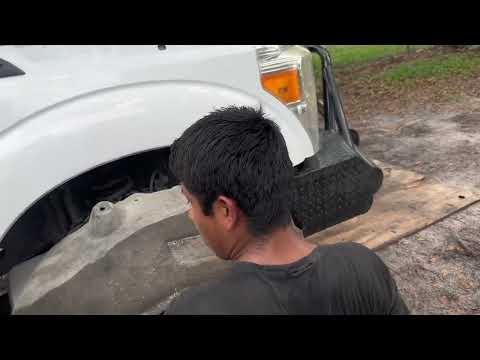 How to Replace the Starter Motor on a 2016 Ford F-350 Super Duty