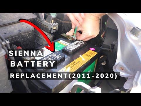 How to Replace the 12V Battery on a 2016 Toyota Sienna