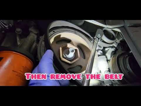 2016 ACURA RDX V6 / SERPENTINE BELT REPLACEMENT / VERY EASY