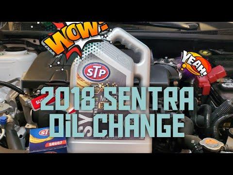 How to Change Engine Oil & Oil Filter on a 2018 Nissan Sentra (0W-20 Service Guide)