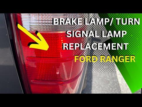 Ford Ranger Brake Lamp Bulb/ Rear Turn Signal Bulb Replacement