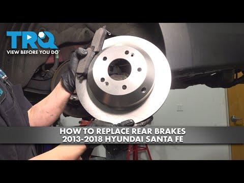 How to Replace Rear Brake Pads on a 2016 Hyundai Santa Fe (EPB Service Mode)