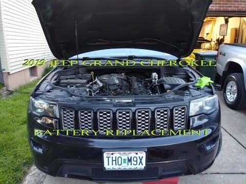 2019 Jeep Grand Cherokee Battery Replacement