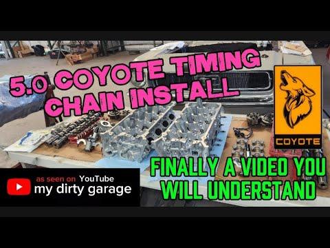 Gen 3 Coyote Timing Chain Installation / Ford Mustang / Coyote Engine Swap