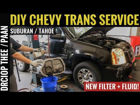 How to Change Transmission Fluid & Filter on a 2016 Chevrolet Tahoe (6L80)