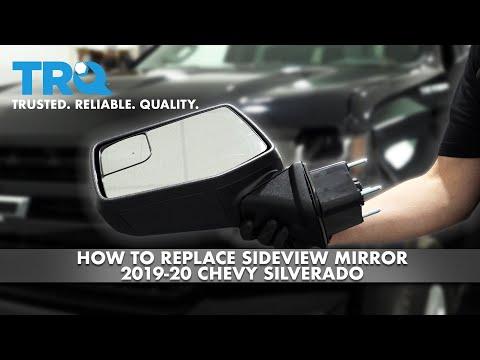 How To Replace Sideview Mirror 2019-20 Chevy Silverado