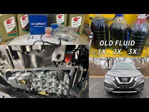 How to Change the CVT Transmission Fluid on a 2017 Nissan Rogue
