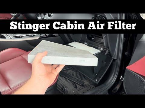 How to Replace the Cabin Air Filter on a 2018 Kia Stinger