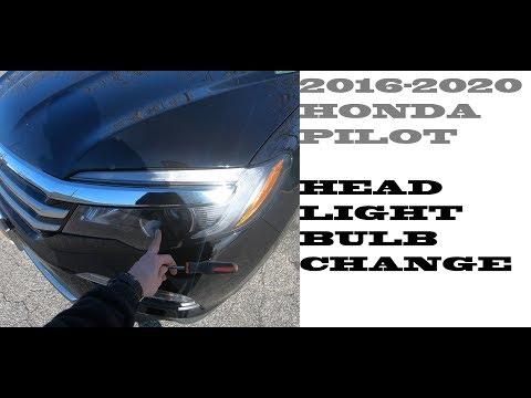 How to Replace Both Low-Beam Headlight Bulbs (H11) on a 2016 Honda Pilot