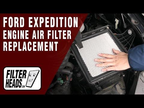 How to Replace the Engine Air Filter on a 2007-2026 Ford Expedition (Engine: V6 3.5L)