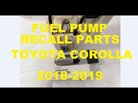 How to Replace Fuel Pump (Toyota Corolla 2018-2019) Recall Parts | GM AutoTech.