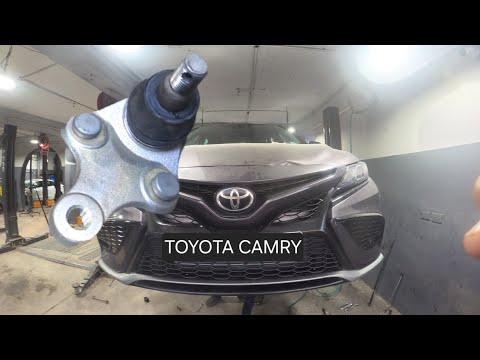 How to Replace the Front Lower Control Arm Ball Joints on a 2019 Toyota Camry