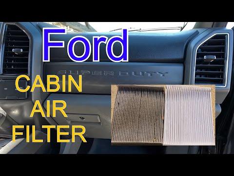 How to Replace the Cabin Air Filter on a 2016 Ford F-250 Super Duty (With Retrofit Option)