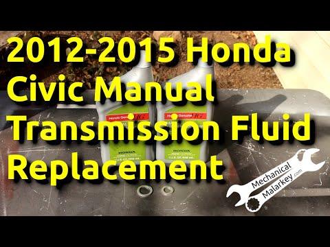 How to Change Manual Transmission Fluid on a 2012 Honda Civic (MTF Drain & Fill)