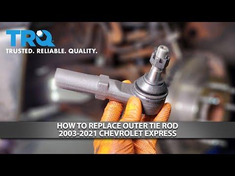 How to Replace an Outer Tie Rod End on a 2016 Chevrolet Express 3500