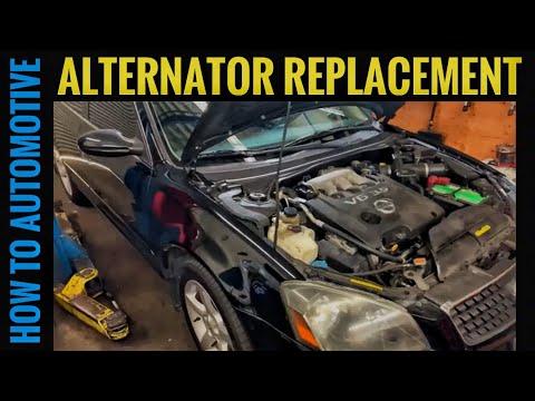 3.5l Nissan Altima Se: How To Replace The Alternator