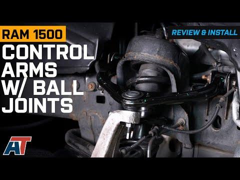 2009-2018 RAM 1500 Front Upper and Lower Control Arms with Ball Joints Review &amp; Install
