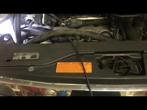 How to remove a radiator hose on a Chevy Silverado