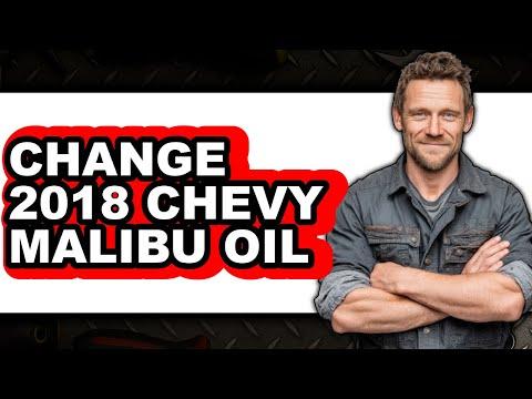 How to Change the Engine Oil and Filter on a 2013-2022 Chevrolet Malibu (Engine: Inline 4 1.5L)