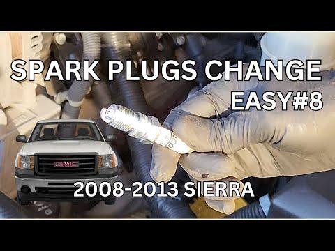 GMC Sierra 1500 Replace Spark Plugs, The 8! (2008-2013) Missfire Fix! 5.3L V8 Easy DIY