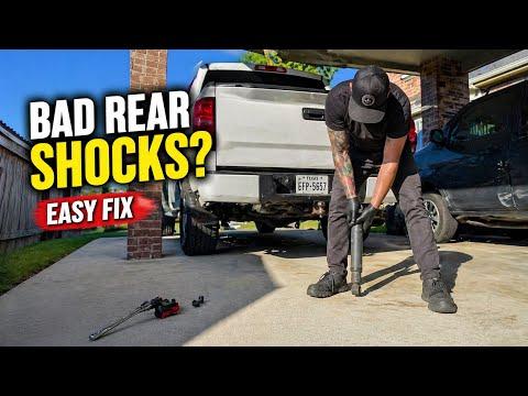 How to Replace Shock Absorbers on a 2016 Toyota Tundra