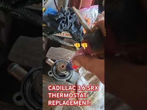 How to Replace the Thermostat on a 2016 Cadillac SRX 3.6L V6 (LFX)