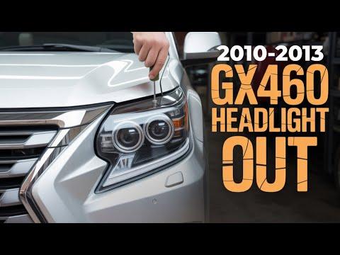 How to Replace Low Beam HID (D4S) and High Beam (9005) Headlight Bulbs on a 2016 Lexus GX460