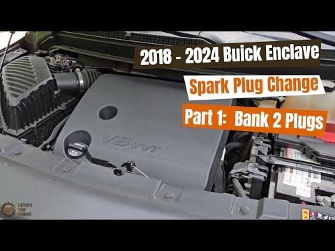 Buick Enclave Spark Plug Change 2018-2024 (Part 1) - Bank 2 Plugs