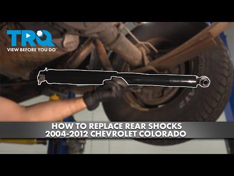 How to Replace Rear Shocks 2004-2012 Chevrolet Colorado
