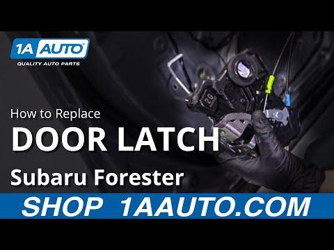 How to Replace Door Latch &amp; Lock Actuator 13-18 Subaru Forester