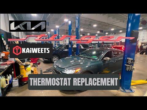 How to Replace the Thermostat on a 2018 Kia Stinger