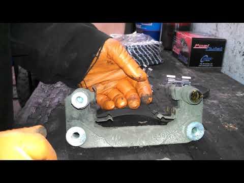 2014 Subaru Outback rear brake pad replacement. Legacy too. Install, remove or replace. 2010-2014