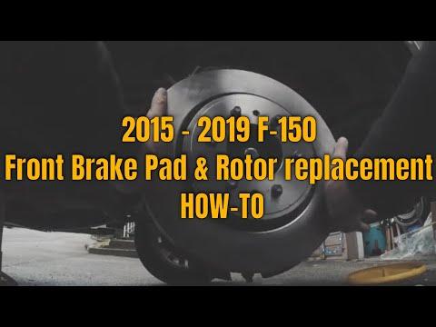 How to Replace Front Brake Pads and Rotors on a 2010-2020 Ford F-150 (Trim: Lariat)