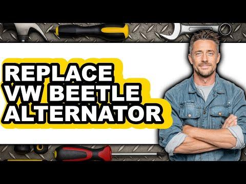How to Replace the Alternator on a 2016 Volkswagen Beetle