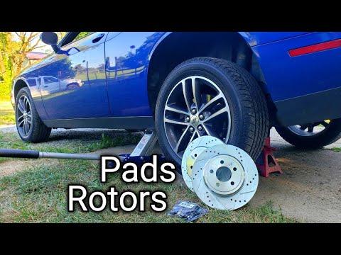 How to Replace Rear Brake Pads & Rotors on a 2018 Dodge Challenger