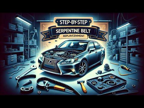 How to Replace the Serpentine Belt on a Lexus ES 350: Easy Step-by-Step Tutorial DIY