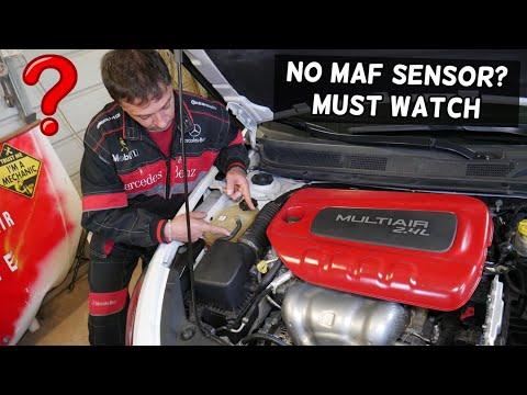 WATCH IF YOU CANNOT FIND THE MAF SENSOR MASS AIR FLOW SENSOR ON DODGE RAM JEEP CHRYSLER FIAT. NO MAF