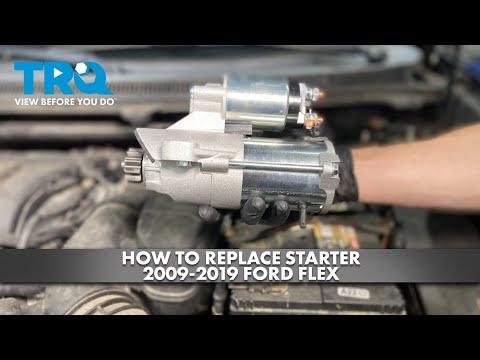 How to Replace the Starter Motor on a 2016 Ford Flex (Step-by-Step Guide)