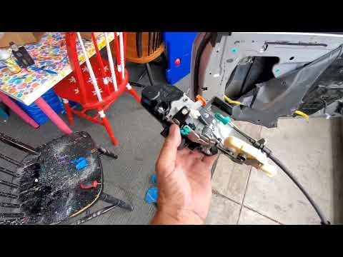 Door latch Assembly removal and installation Dodge Challenger