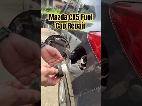 Quick And Easy 2014 Mazda CX5 Gas Cap Repair / Replacement #shorts