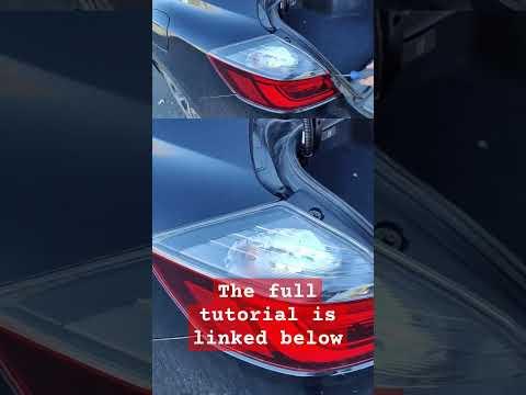 How to Replace Taillight Bulbs (Reverse/Turn) on a 2019 Honda Insight