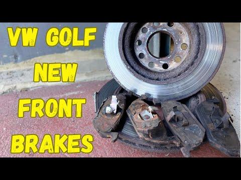 How to Replace Front Brake Pads and Rotors on a 2016 Volkswagen Golf