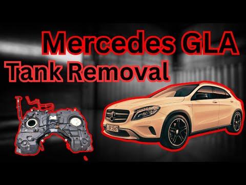 2015-2020 Mercedes GLA250 Fuel Tank Removal / Fuel pump replacement .