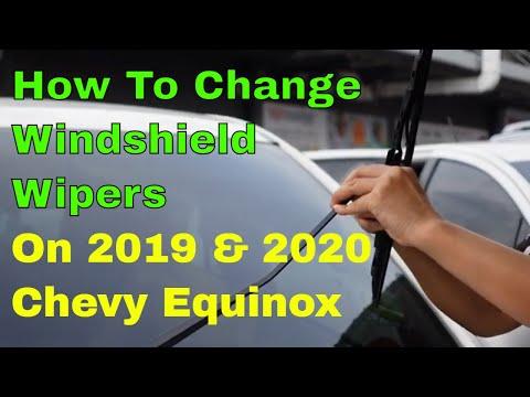 How to Replace Front Windshield Wiper Blades on a 2019 Chevrolet Equinox