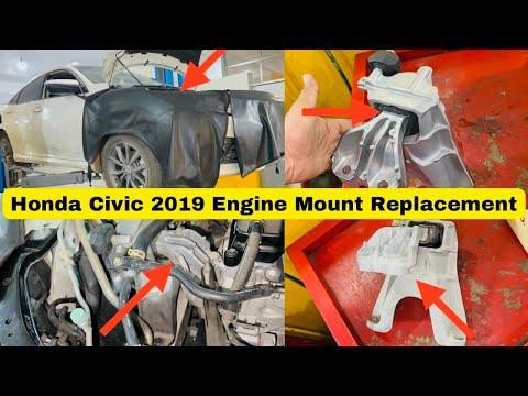 How to Replace Side Engine Mount Honda Civic 2019